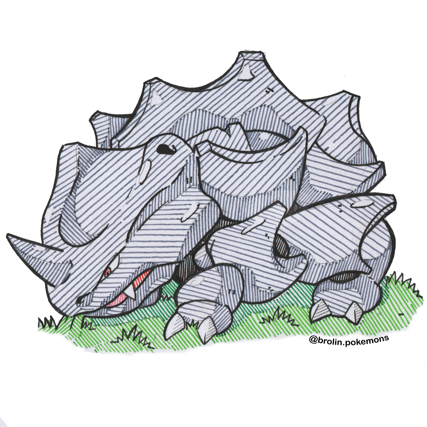 Rhyhorn Sticker