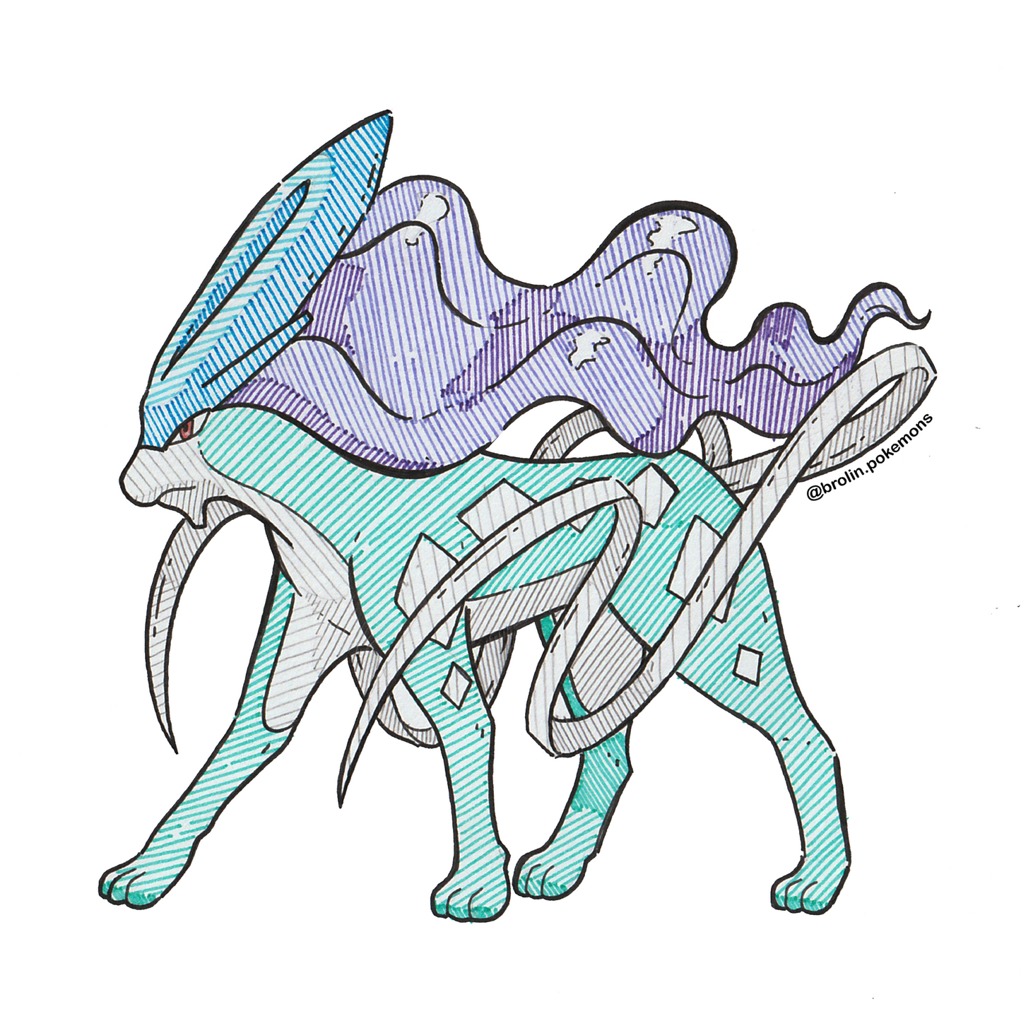 Suicune Sticker