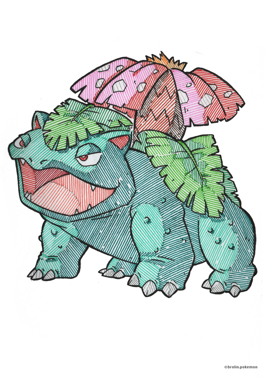 Venusaur Print