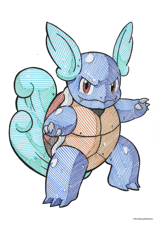 Wartortle Print