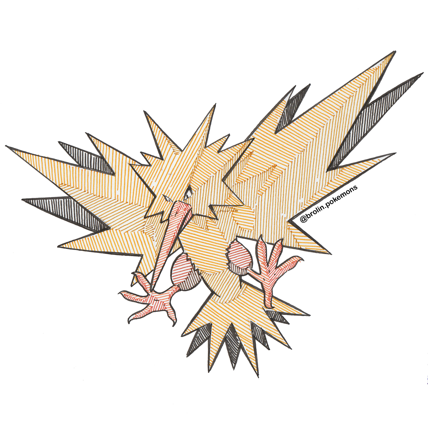 Zapdos Sticker