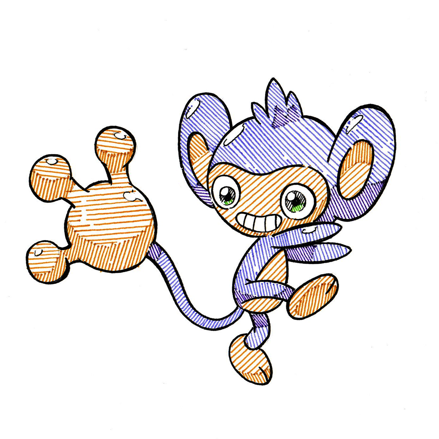 Aipom Sticker