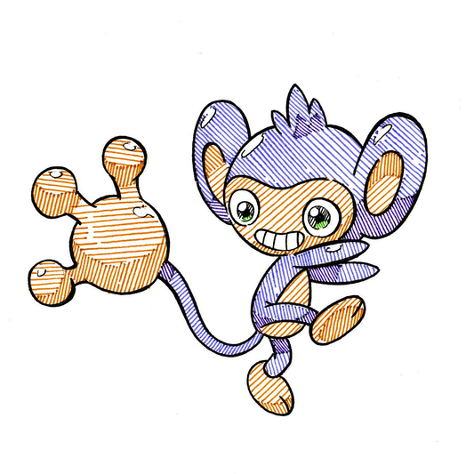 Aipom Sticker