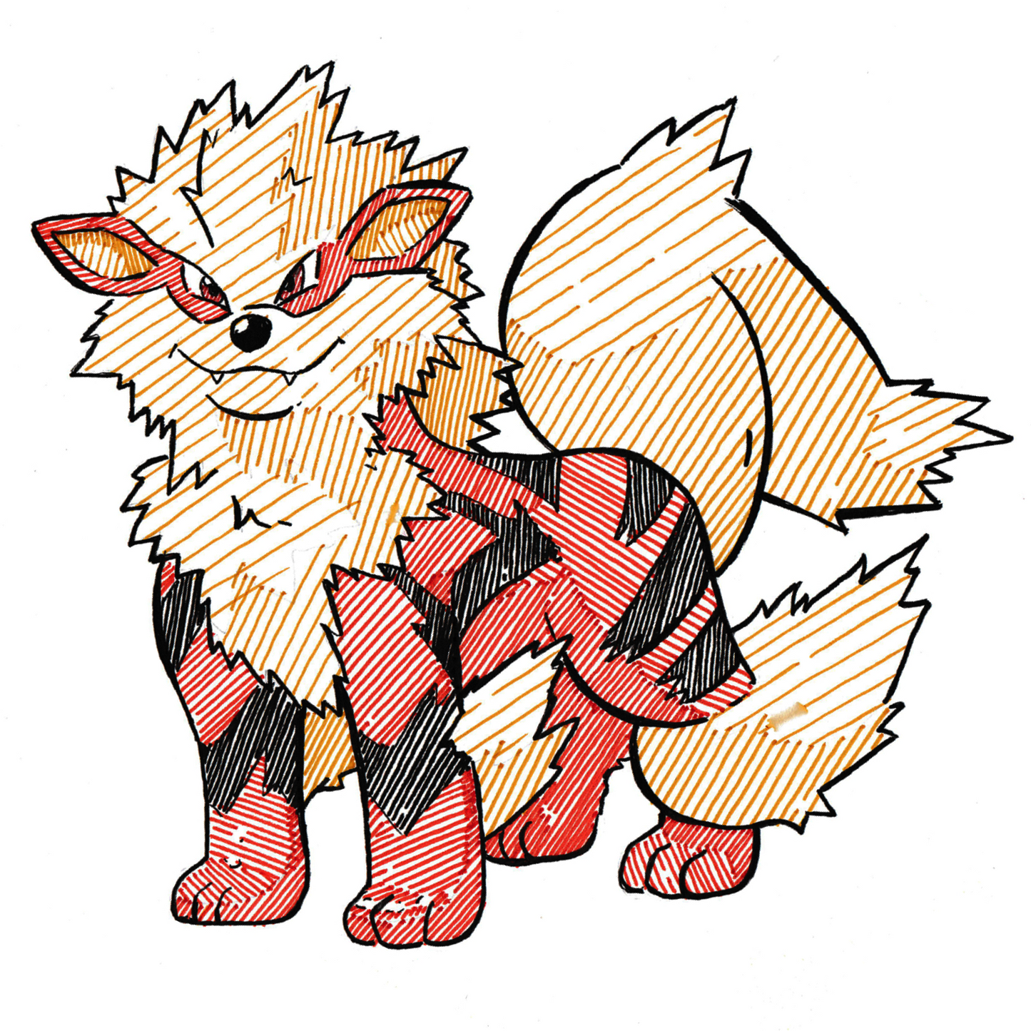 Arcanine Sticker