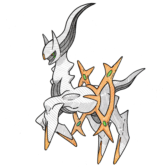 Arceus Sticker