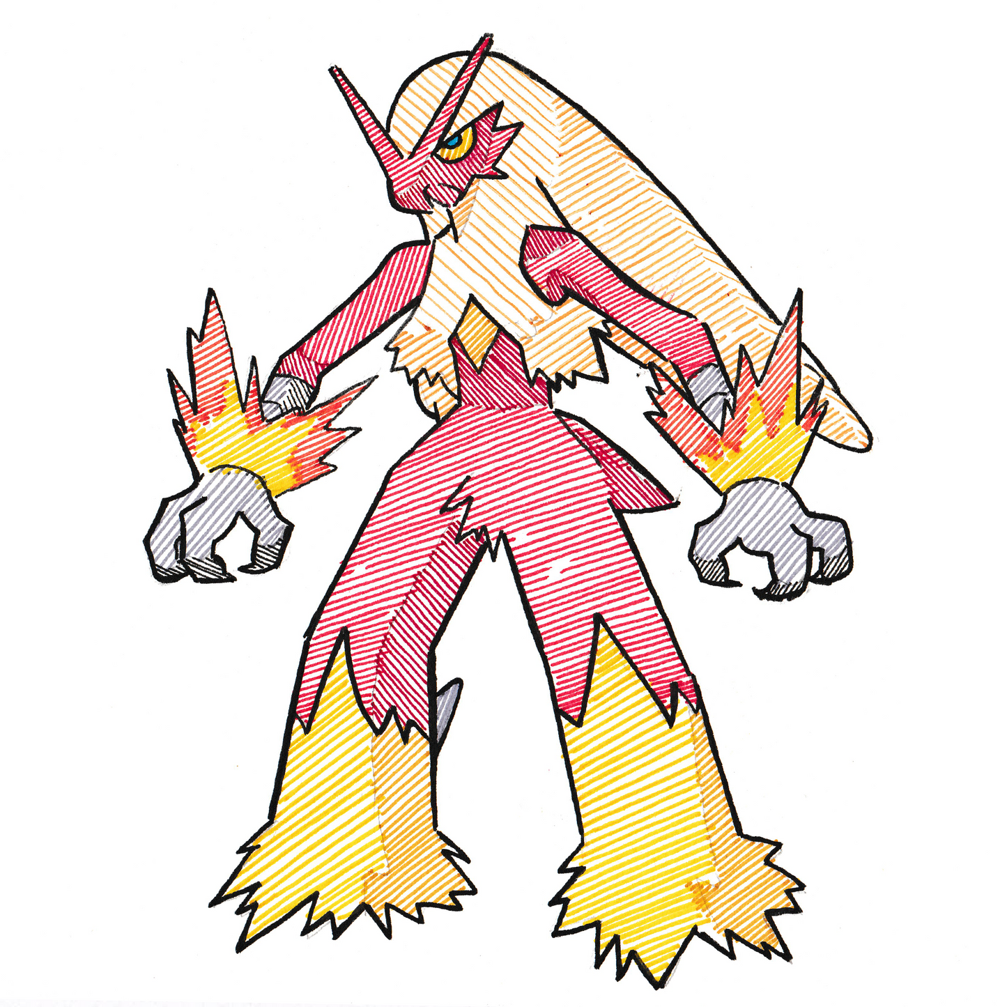 Blaziken Sticker