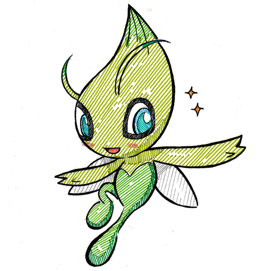 Celebi Sticker