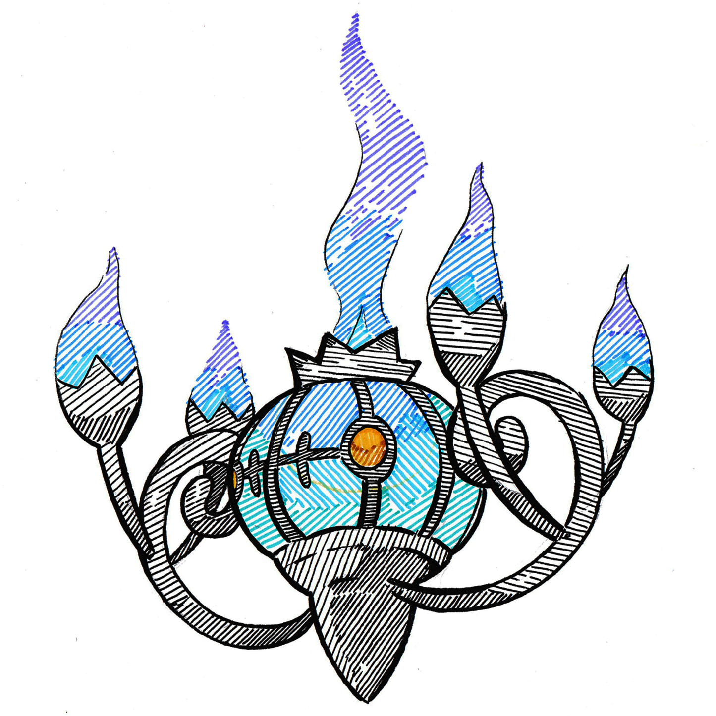 Chandelure Sticker