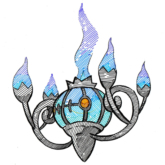 Chandelure Sticker