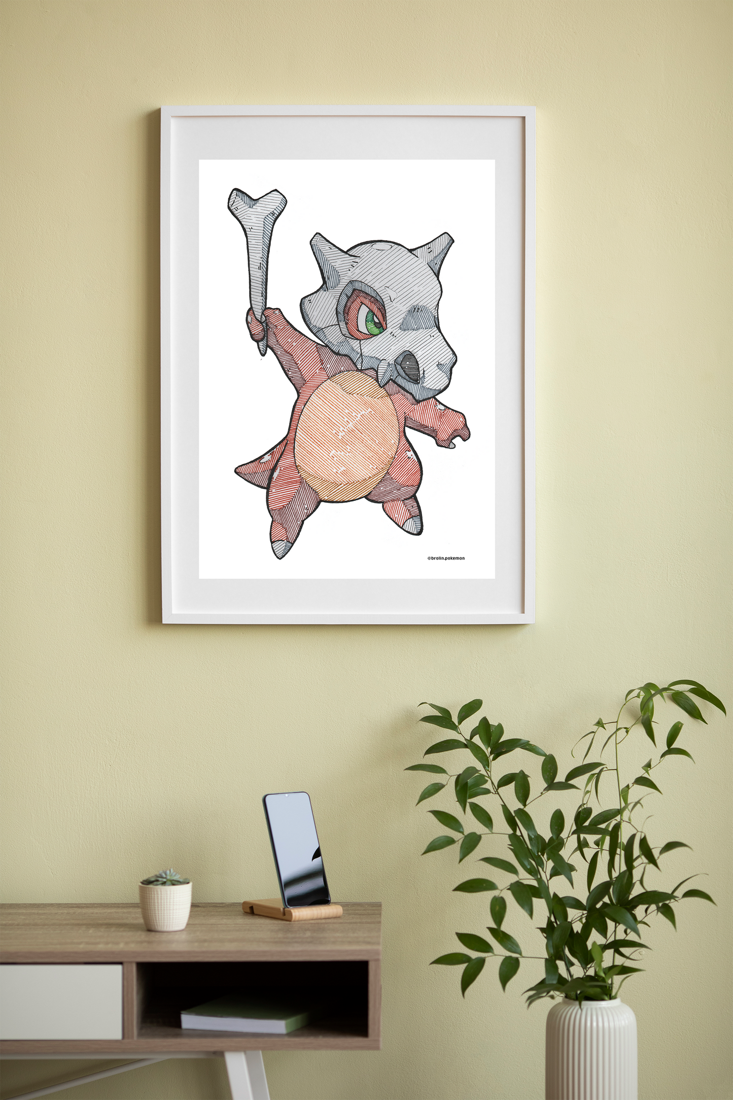 Cubone Print - A3 Size