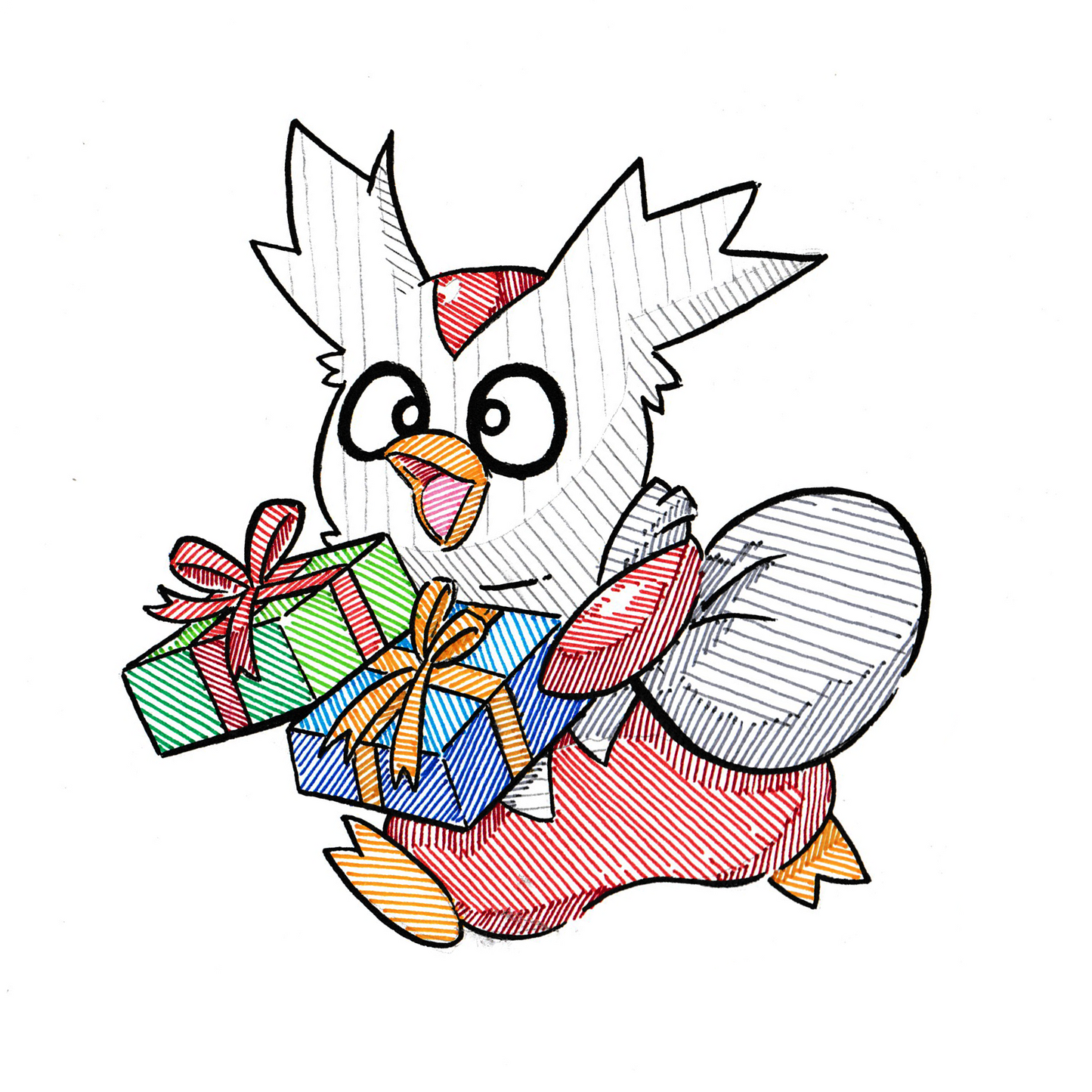 Delibird Sticker