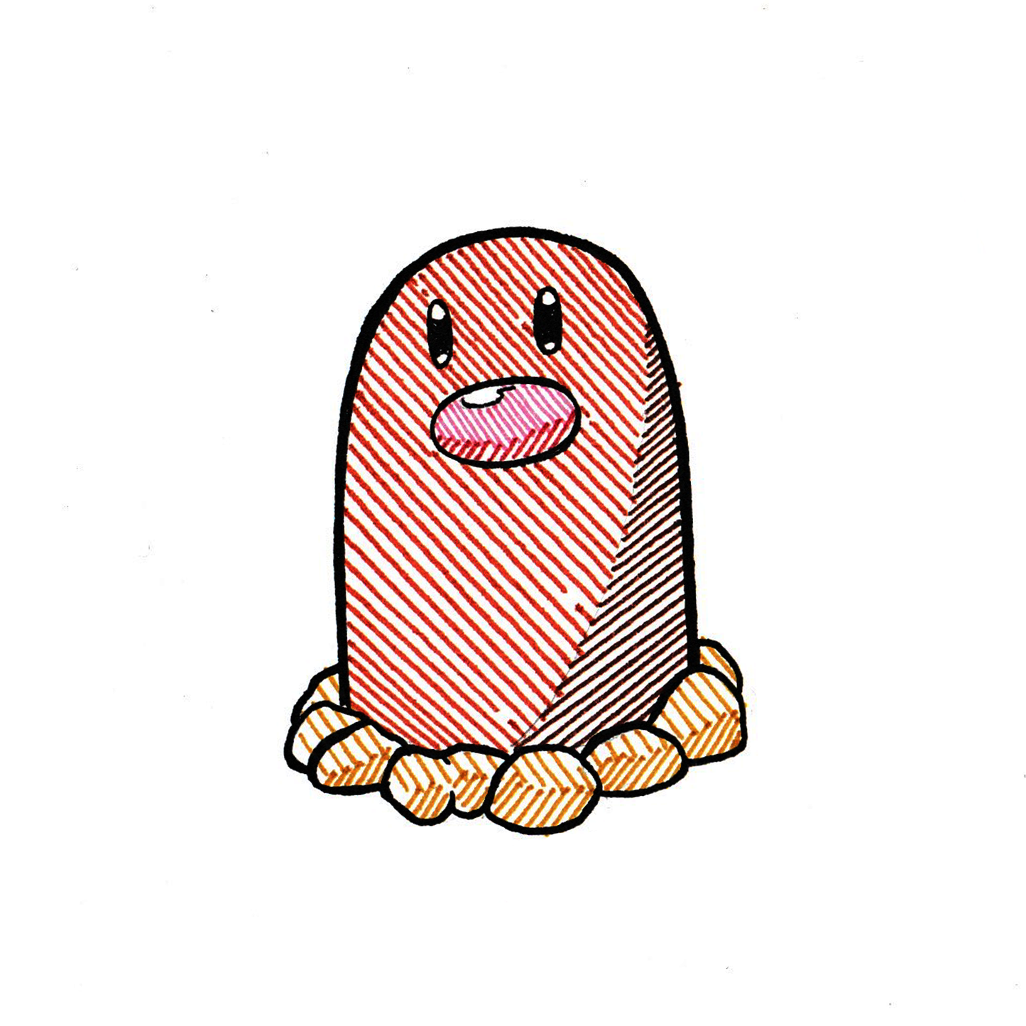 Diglett Sticker