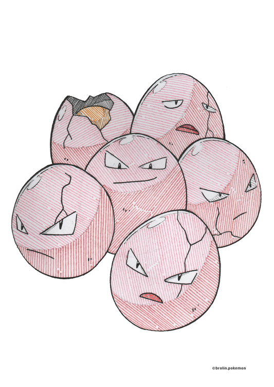 Exeggcute Sticker