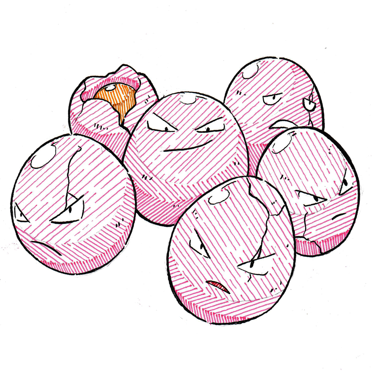 Exeggcute Sticker