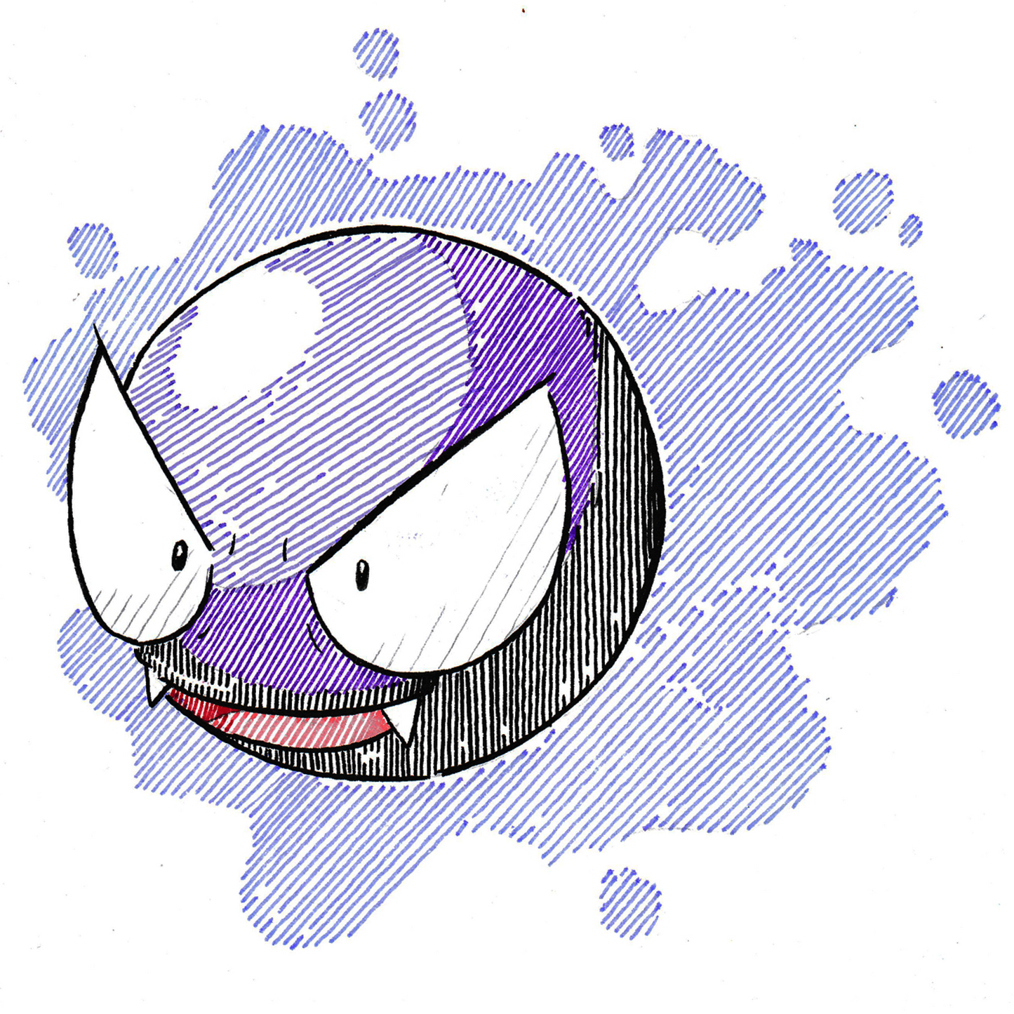 Gastly Sticker