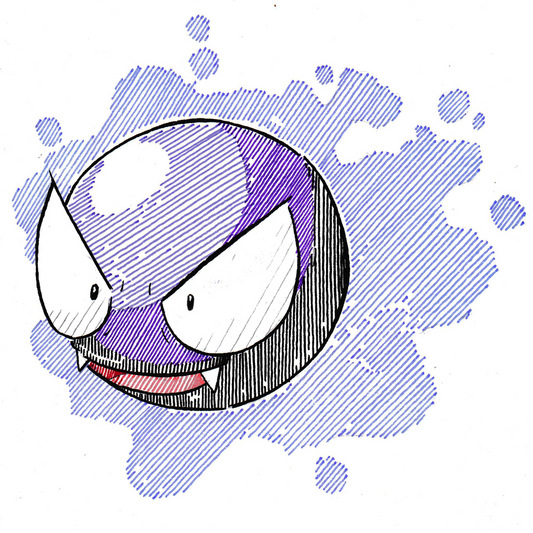 Gastly Sticker