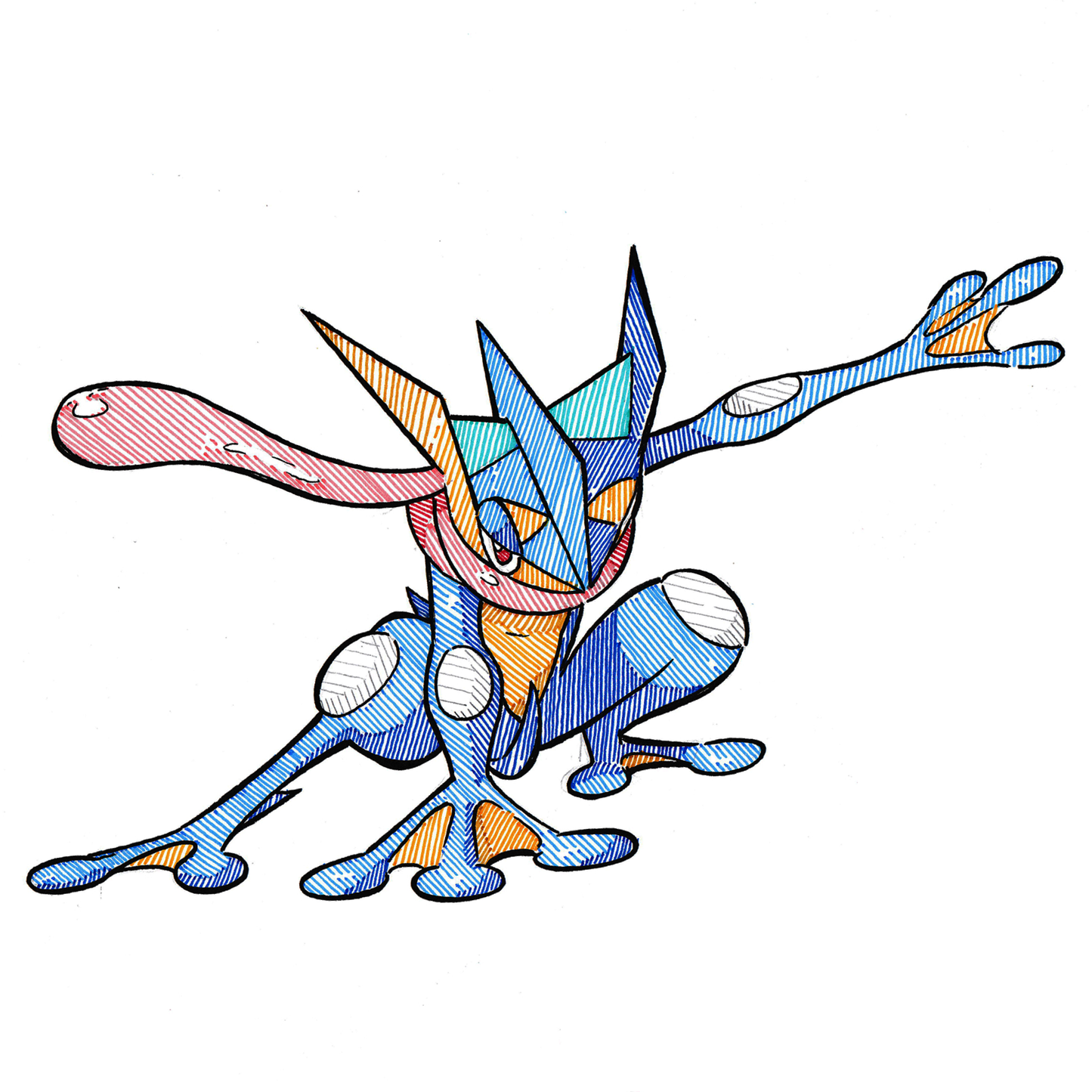 Greninja Sticker