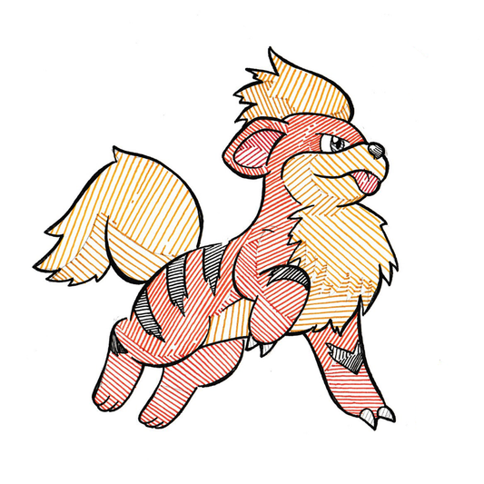 Growlithe Sticker