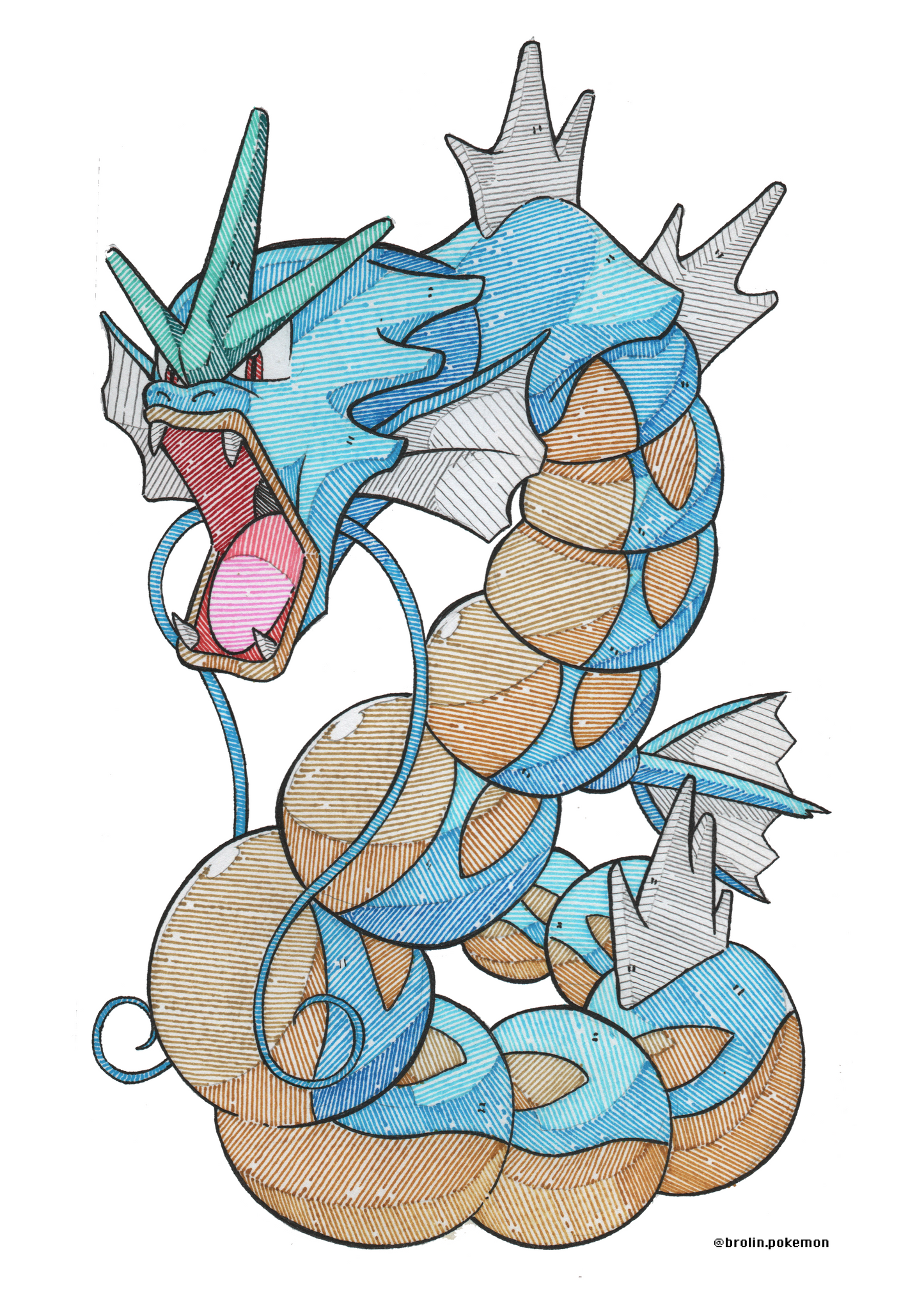 Gyarados Sticker - Type 2
