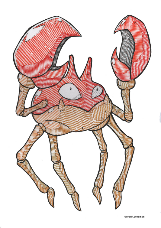 Krabby Sticker - Type 2