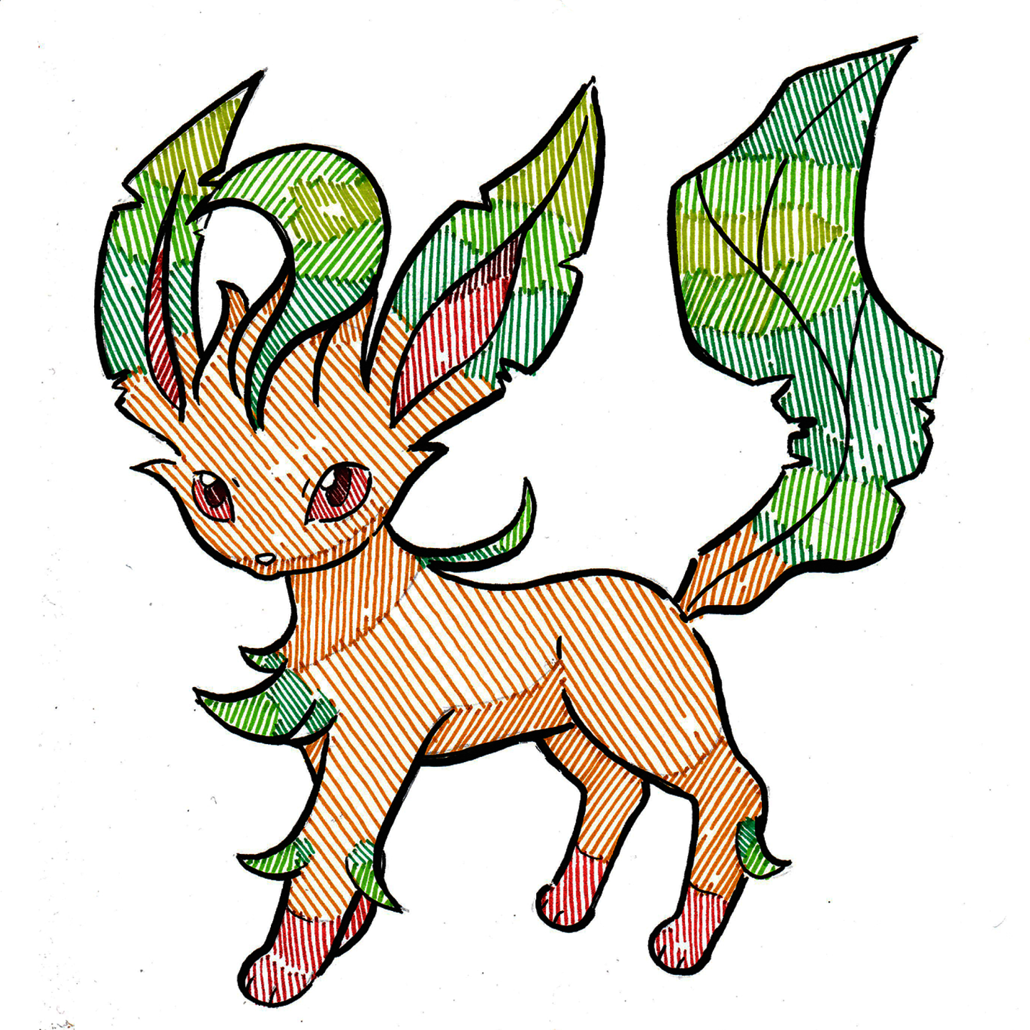 Leafeon Sticker