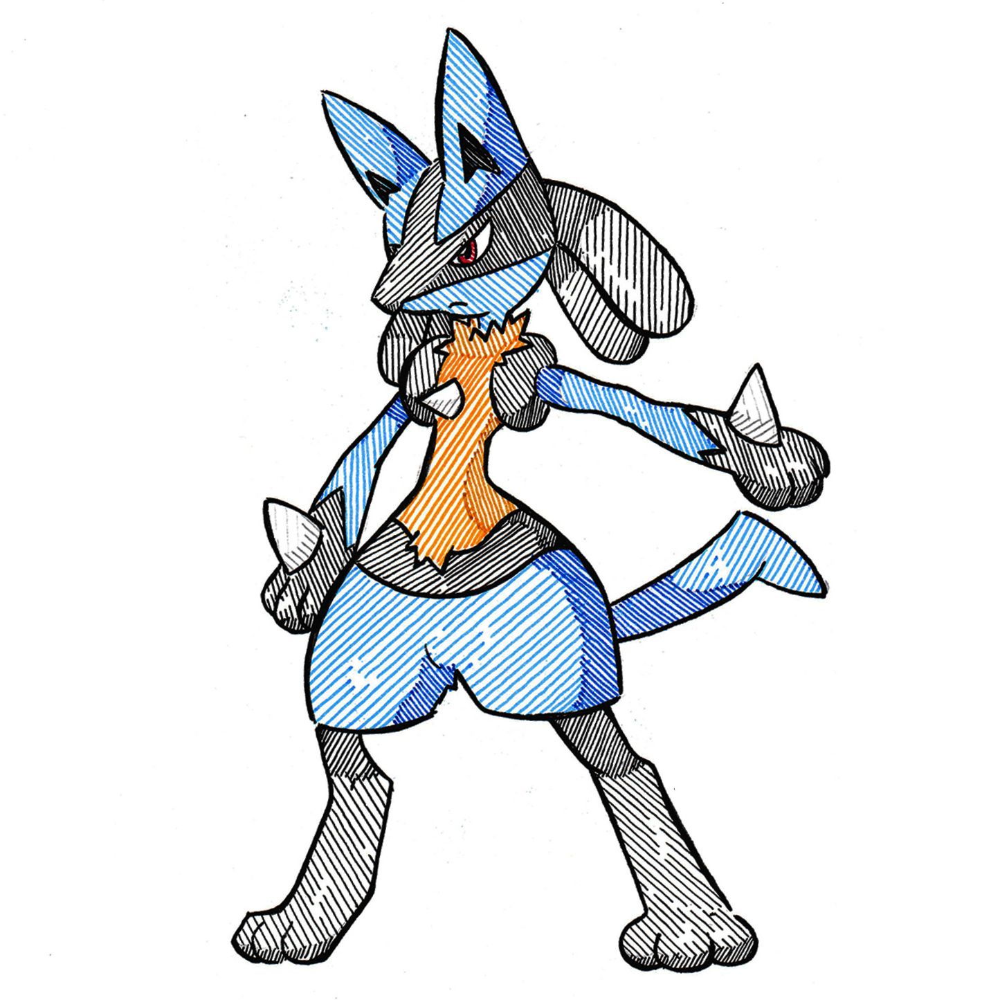 Lucario Sticker