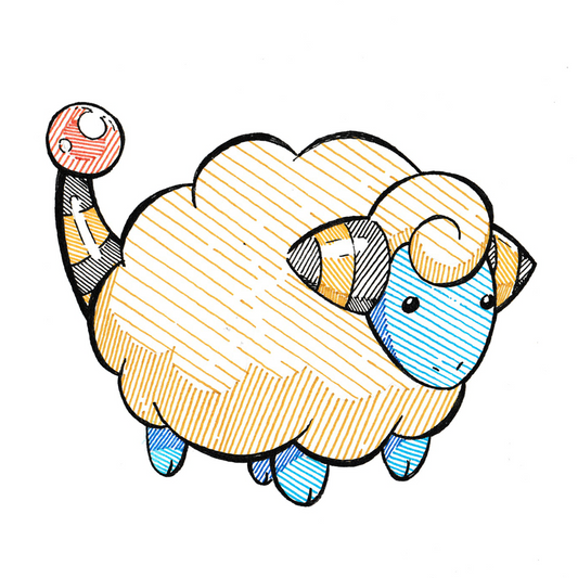 Mareep Sticker