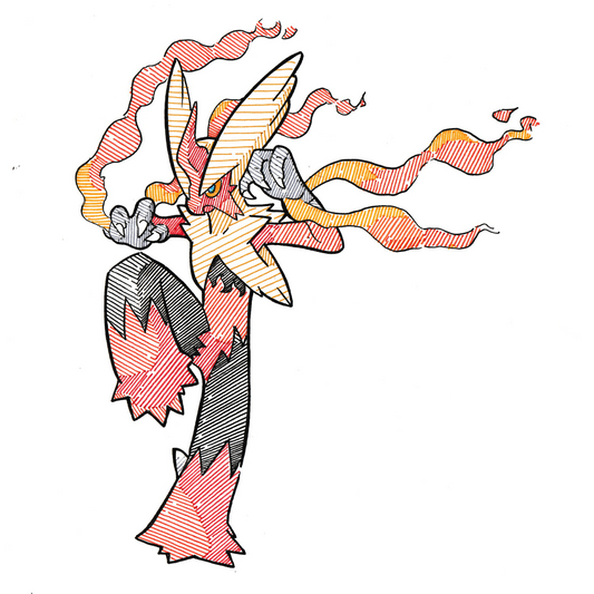 Mega Blaziken Sticker