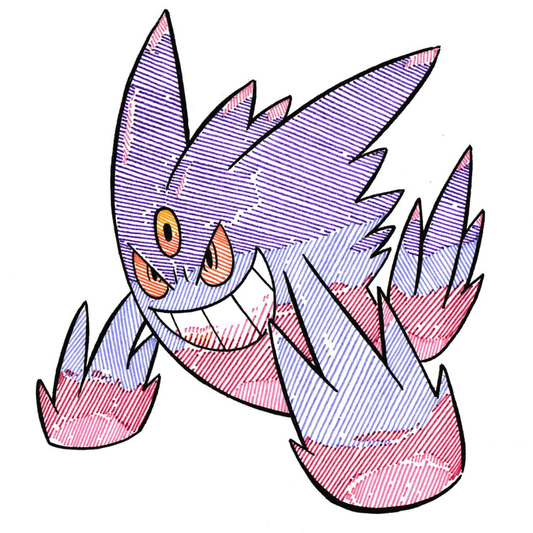 Mega Gengar Sticker