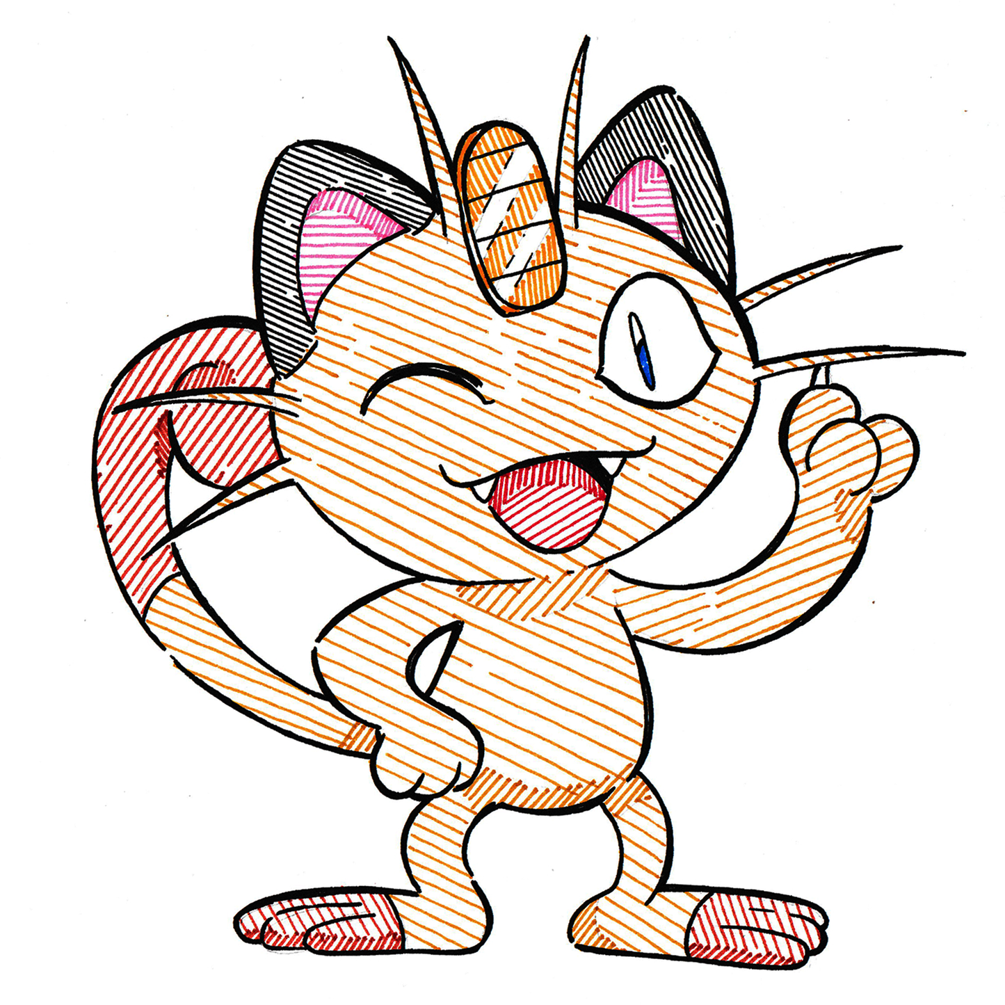 Meowth Sticker