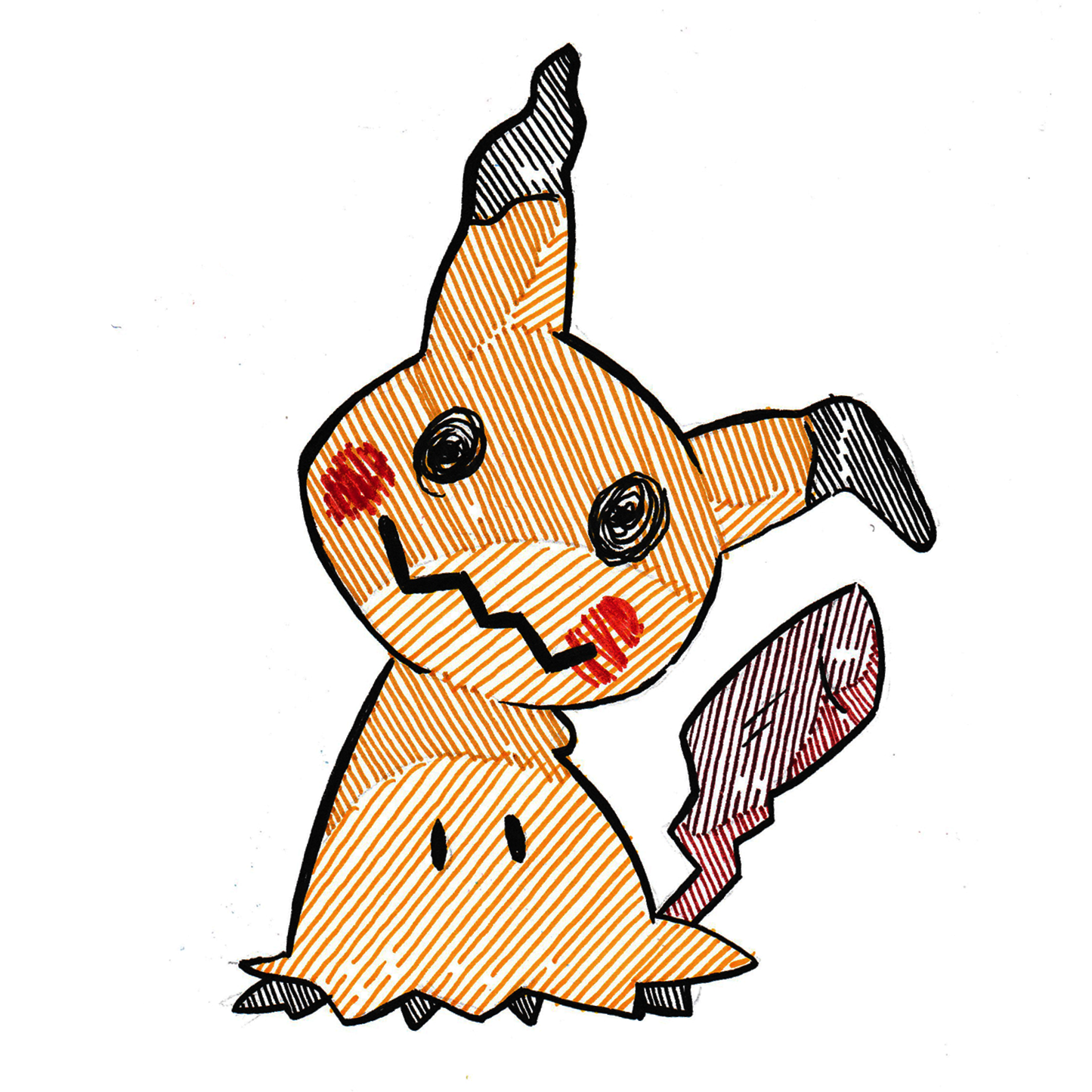 Mimikyu Sticker