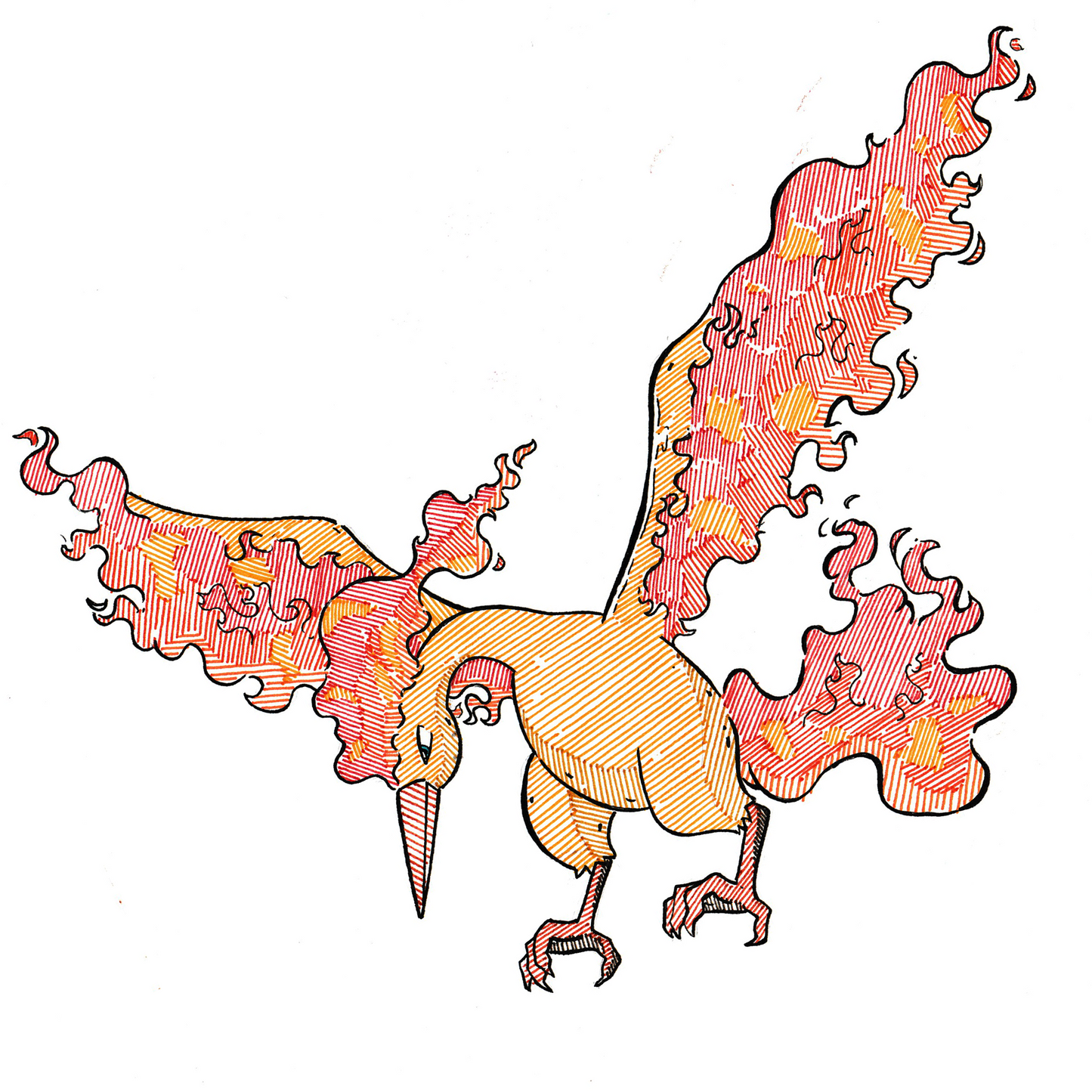 Moltres Sticker