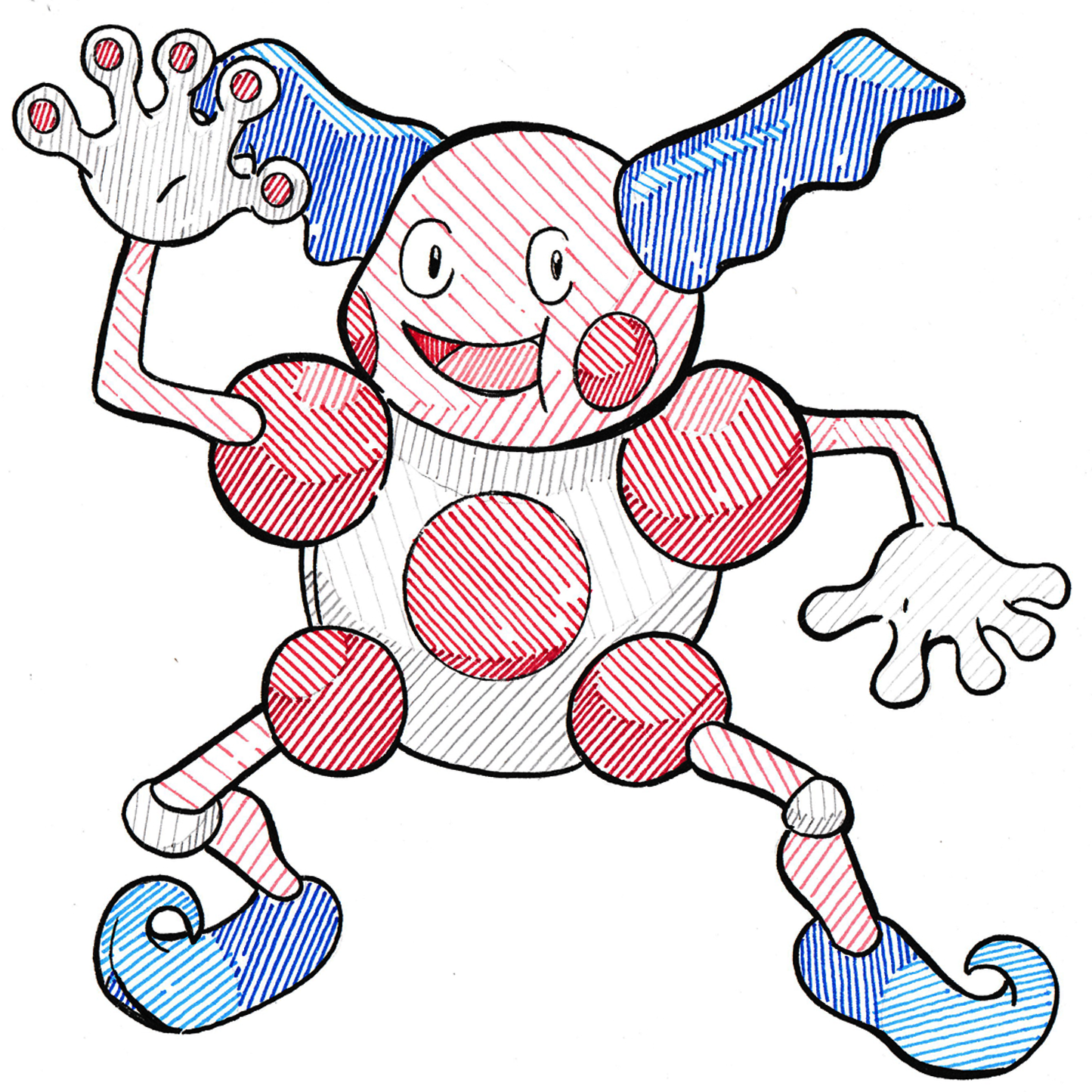 Mr. Mime Sticker