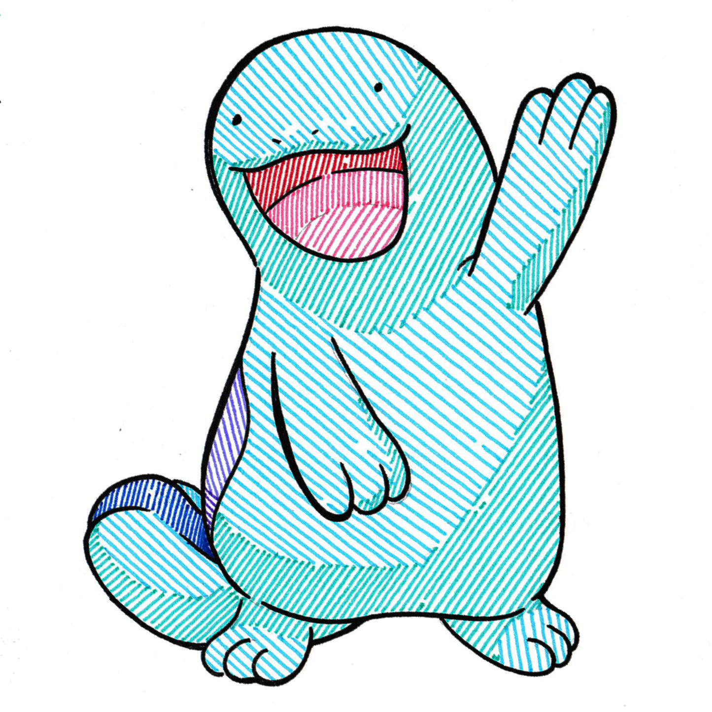 Quagsire Sticker