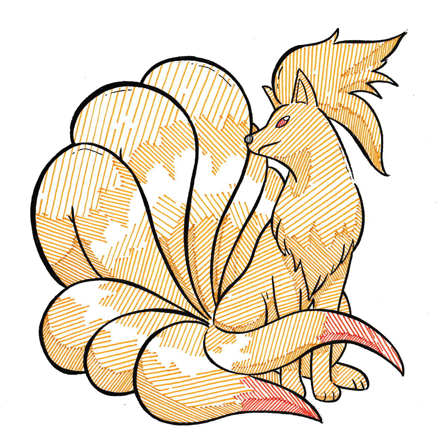 Ninetales Sticker