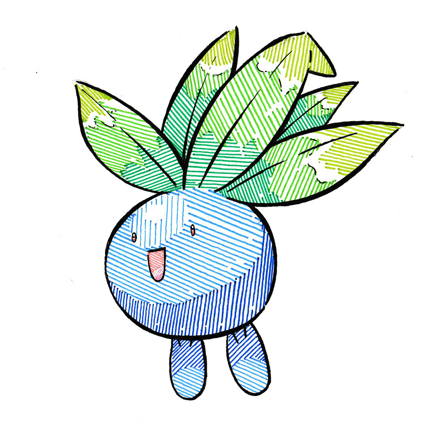 Oddish Sticker