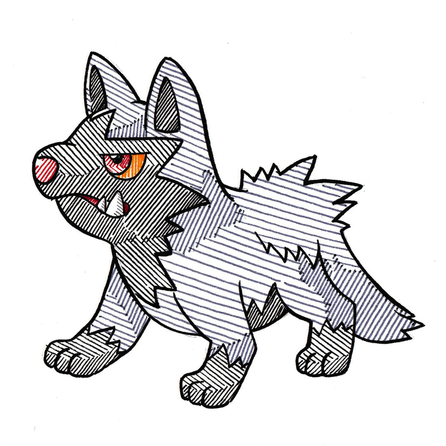 Poochyena Sticker