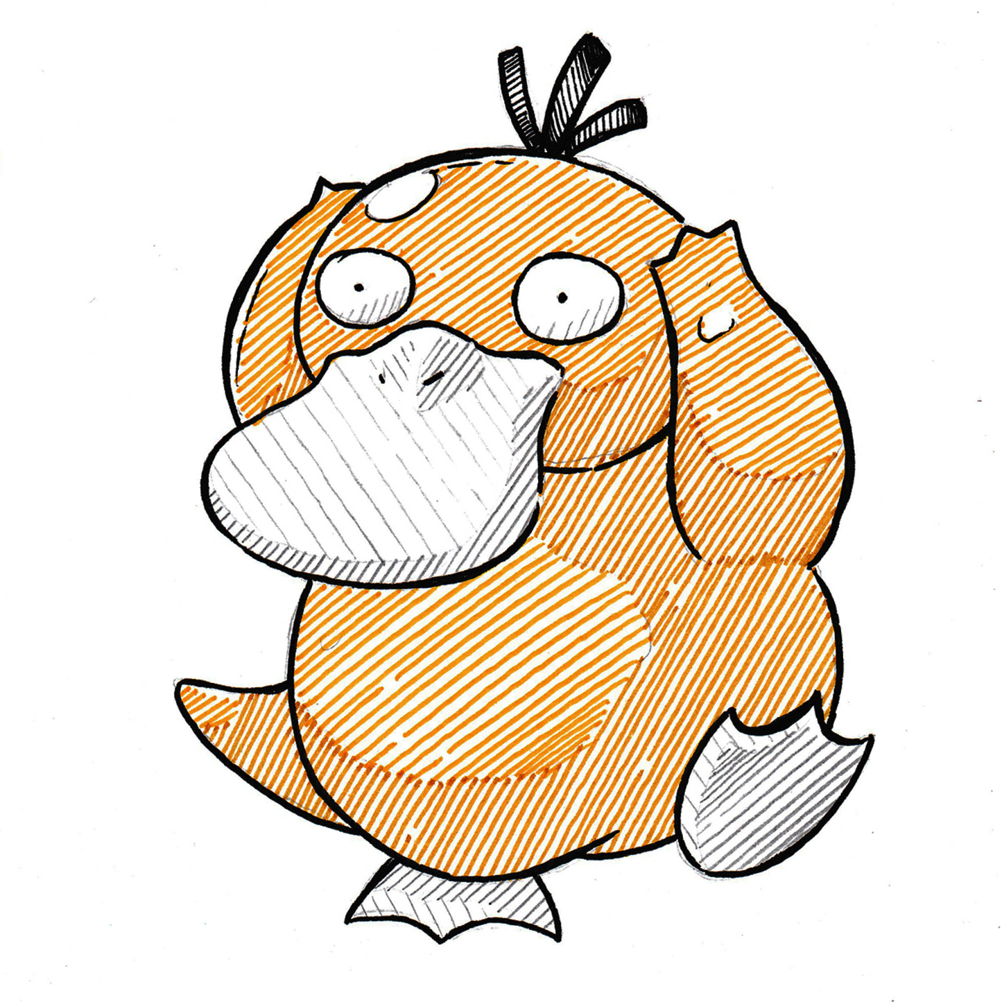 Psyduck Sticker