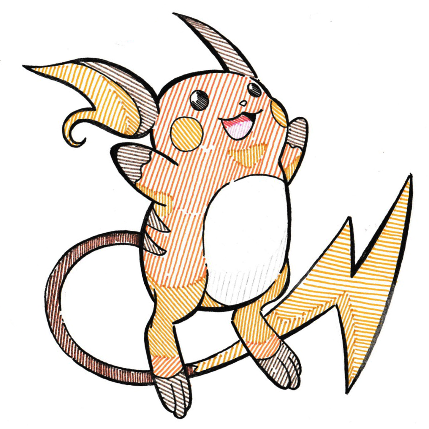 Raichu Sticker