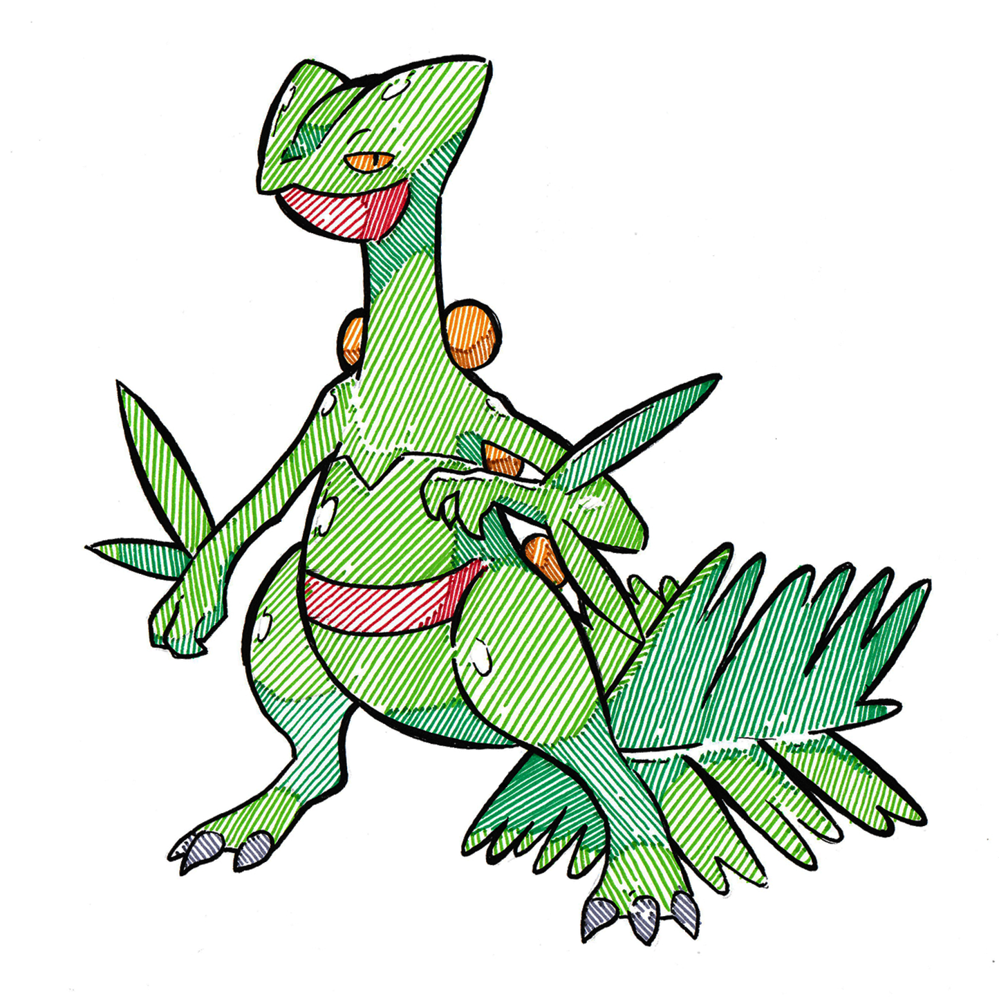 Sceptile Sticker