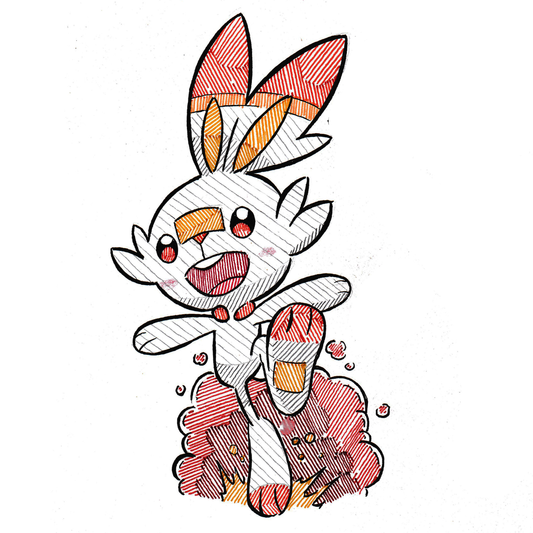 Scorbunny Sticker