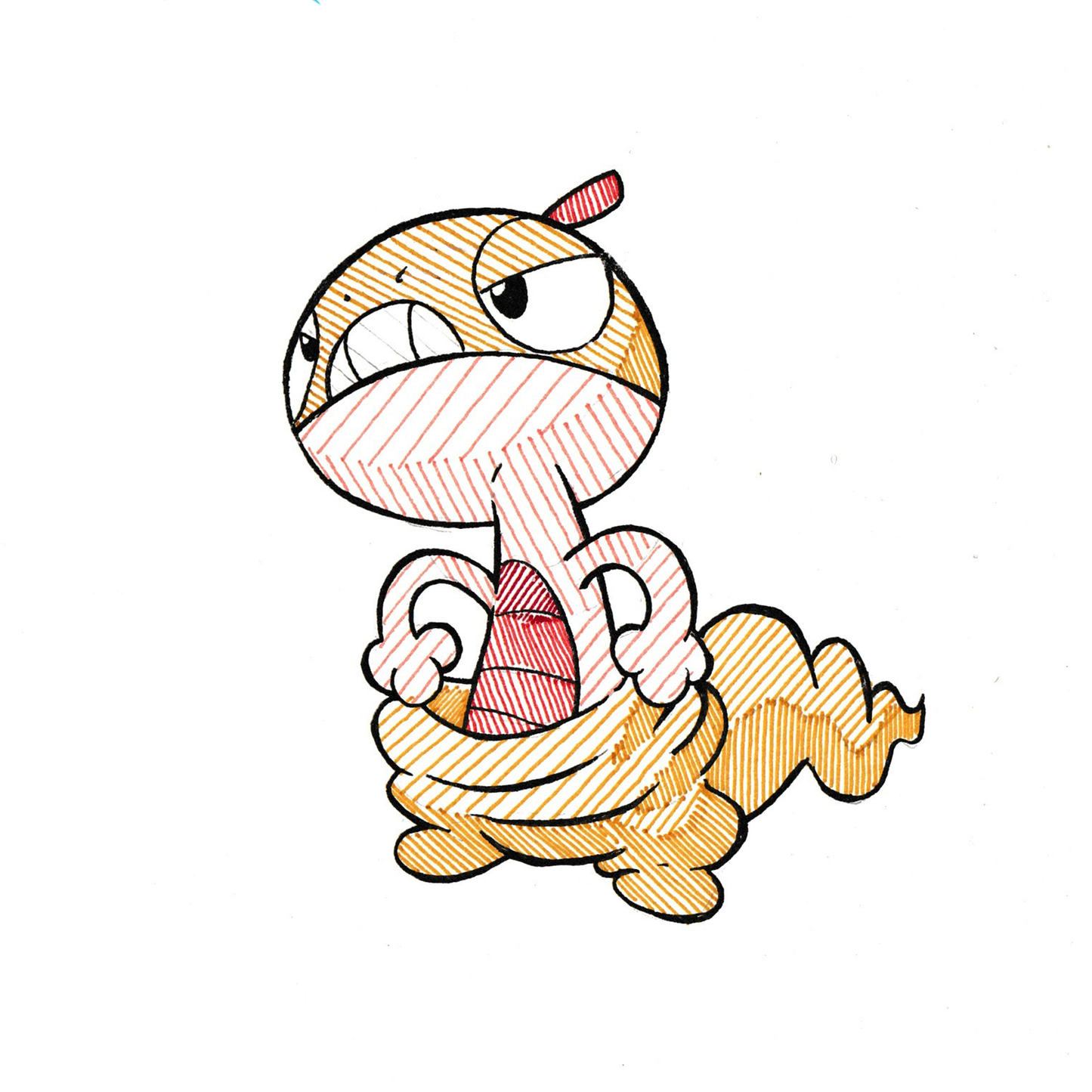 Scraggy Sticker