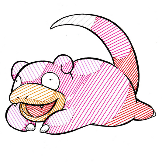 Slowpoke Sticker