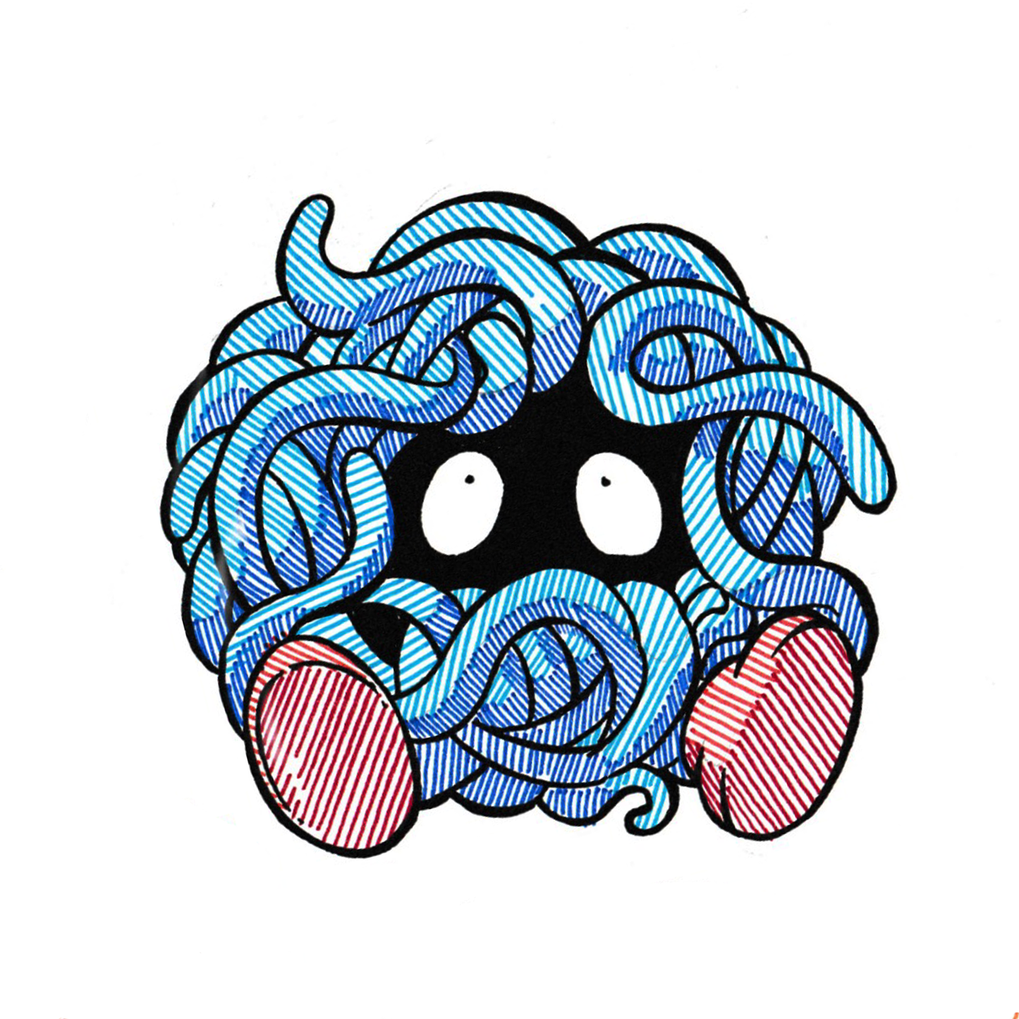 Tangela Sticker