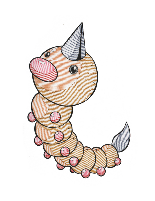 Weedle Print