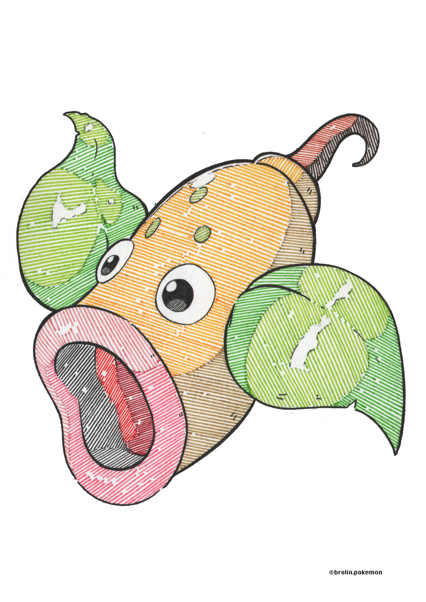 Weepinbell Sticker